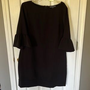 Black Bell Sleeve Dress